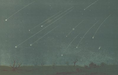 La pluie de météores de novembre 1866 - English School